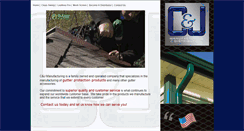 Desktop Screenshot of candjmfg.com